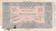 France 1000 Francs Bleu et Rose, 1926-06-26, H.2500 -
