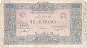 France 1000 Francs Bleu et Rose, 1919-09-20, C.1279 -