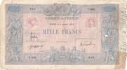 France 1000 Francs Bleu et Rose, 1913-01-06, Y.802 -
