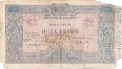 France 1000 Francs Banknote, 22.03.1921, Fayette:36.37 -