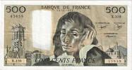 France 500 Francs Pascal, 1986-02-06, X.239 -