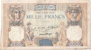 France 1000 Francs Cérès et Mercure, 1927-05-25, J.264 -