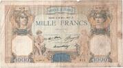 France 1000 Francs 1933 C&eacute;r&egrave;s et Mercure, 1933-03-30, Q.2412 S 15,95 EUR  Excl. 4,95 EUR Verzending