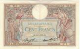 France 100 Francs Q.51708, Fayette:24.15, KM:78b -