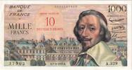 France 10 Nouveaux Francs on 1000 Francs Richelieu, 1957-03-07, A.329 -