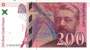 France 200 Francs Eiffel, C.064954957, Fayette:75.04b, KM:159b -