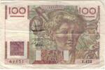 France 100 Francs V.472, Jeune Paysan, Fayette:28.33, KM:128d -
