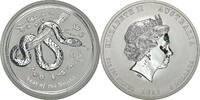 Australia 8 Dollars Coin, Elizabeth II, Perth, Year of the Snake -