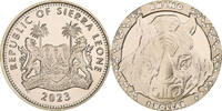 Sierra Leone Dollar Rhinoceros, Pobjoy Mint, Virenium -