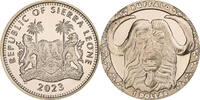 Sierra Leone Dollar Buffle, Pobjoy Mint, Virenium -