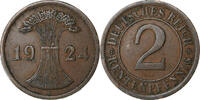 Germany 2 Rentenpfennig Berlin, Bronze, KM:31 -