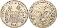 Sierra Leone Dollar Meerkat, African Animal Mask, Pobjoy Mint, Virenium -