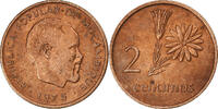 Mozambique 2 Centimos Llantrisant, Bronze, KM:91 -