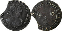 France Double Tournois Louis XIII, Vienne, Copper, Gadoury:11 -