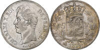 France 5 Francs Charles X, Rouen, Silver, Gadoury:644 -