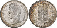 France 5 Francs Charles X, Bordeaux, Silver, Gadoury:644 -