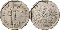France 2 Francs Pessac, Proof, Nickel, Gadoury:547b -