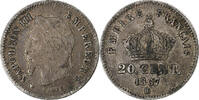 France 20 Centimes Napoleon III, Strasbourg, Silver -