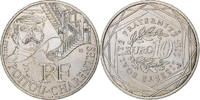 France 10 Euro Poitou-Charentes, Pessac, Silver -
