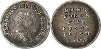 Ireland 5 Pence Silver -