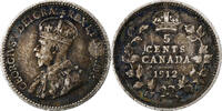 Canada 5 Cents George V, Ottawa, Silver -