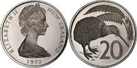 New Zealand 20 Cents Elizabeth II, Copper-nickel -