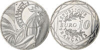 France 10 Euro Coq, Pessac, Billon -