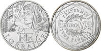France 10 Euro Lorraine, Pessac, Silver -