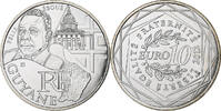 France 10 Euro Guyane, Pessac, Silver -