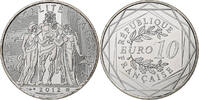 France 10 Euro Hercule, Pessac, Silver -