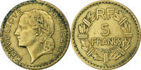 France 5 Francs Lavrillier, Castelsarrasin, Cupro-Aluminium -