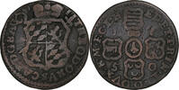 Prince-Bishopric of Liège Liard John Theodore, Copper -