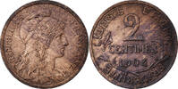 France 2 Centimes Daniel-Dupuis, Paris, Bronze -