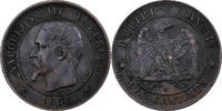 France 10 Centimes Napoleon III, Paris, Bronze -