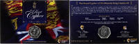 British Antarctic Territory 50 Pence Charles III, Accession to the throne -