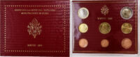 Vatican Set 1 ct. - 2 Euro Benedict XVI, BU, Rome -