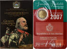 San Marino 2 Euro Giuseppe Garibaldi, Rome, Bimetallic -