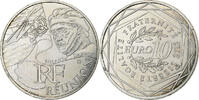 France 10 Euro Réunion, MDP, Silver -
