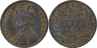 British India 1/4 Anna Victoria, Madras, Copper -