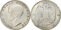 Yugoslavia 20 Dinara Petar II, Silver -
