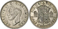 Great Britain Half crown George VI, London, Silver -