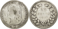 Netherlands 25 Cents Coin, Wilhelmina I, Silver, KM:115 -