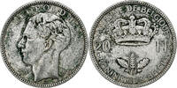 Belgium 20 Francs Leopold III, Brussels, Silver -