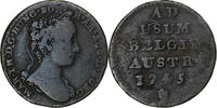 Austrian Netherlands Liard Maria Theresa, Antwerp, Copper -