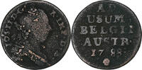 Austrian Netherlands Liard Joseph II, Brussels, Copper -