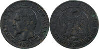 France 5 Centimes Napoleon III, Lille, Bronze -