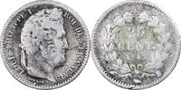 France 25 Centimes Louis-Philippe I, Rouen, Silver -