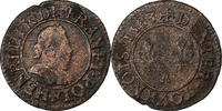 France Denier Tournois Henri III, Paris, Copper -