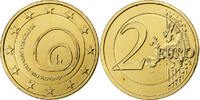 Slovenia 2 Euro Postojna Cave, golden, Kremnica, Bi-Metallic -