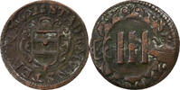 German States 3 Pfennig Free city of Münster, Munster, Copper -